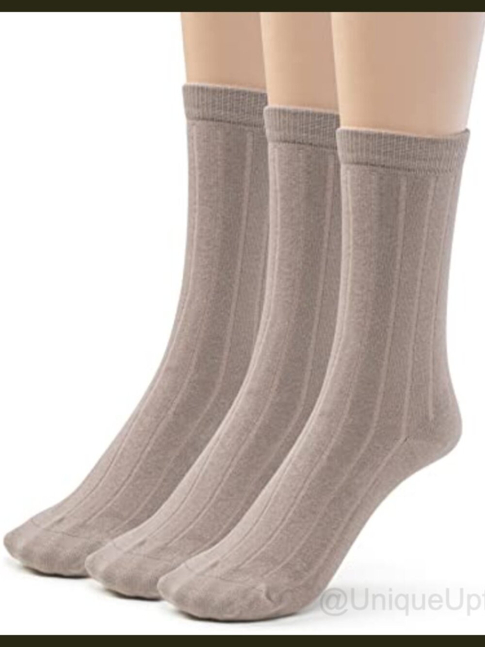 Seamless Sensory Dress Socks Men Breathable Bamboo Viscose Crew